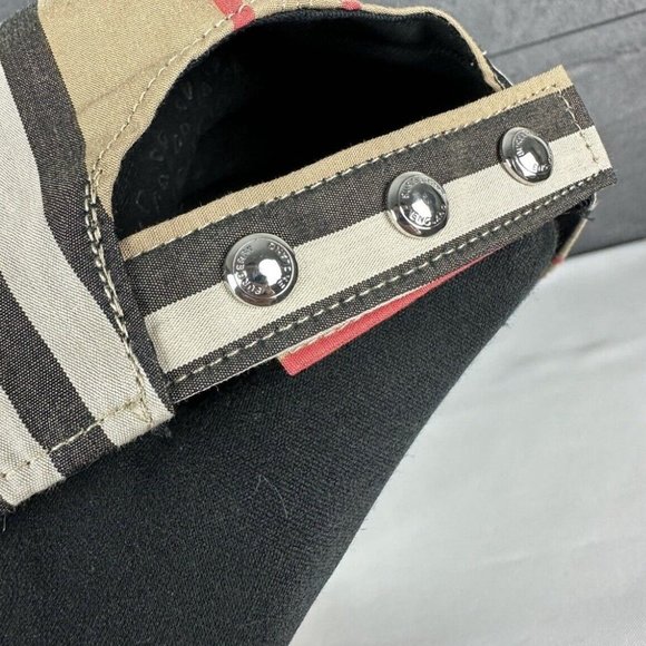 Burberry Stripe Letter Combination Baseball Hat - Picture 3 of 4